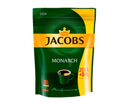 Растворимый кофе Упаковка "Jacobs" (250г).